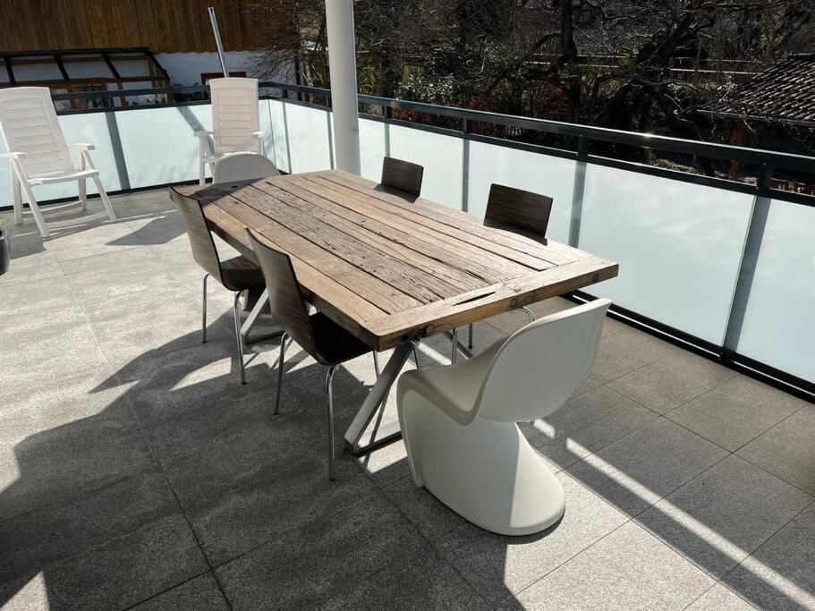 Gemuetliche Wohnung Mit Grosser Terrasse Брукмюль Екстер'єр фото