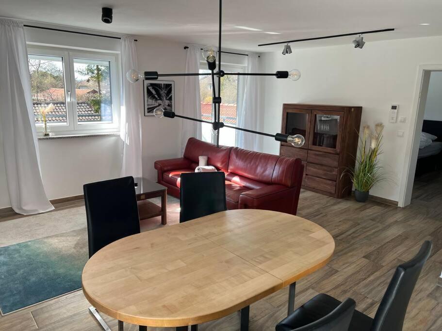 Gemuetliche Wohnung Mit Grosser Terrasse Брукмюль Екстер'єр фото